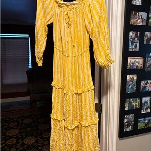 LC Lauren Conrad Sunny Striped Long Sleeve Dress
